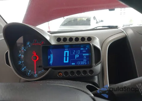 2013 Chevrolet Sonic Lt Auto из США, поврежденный, VIN 1G1JC6SH6D4126792